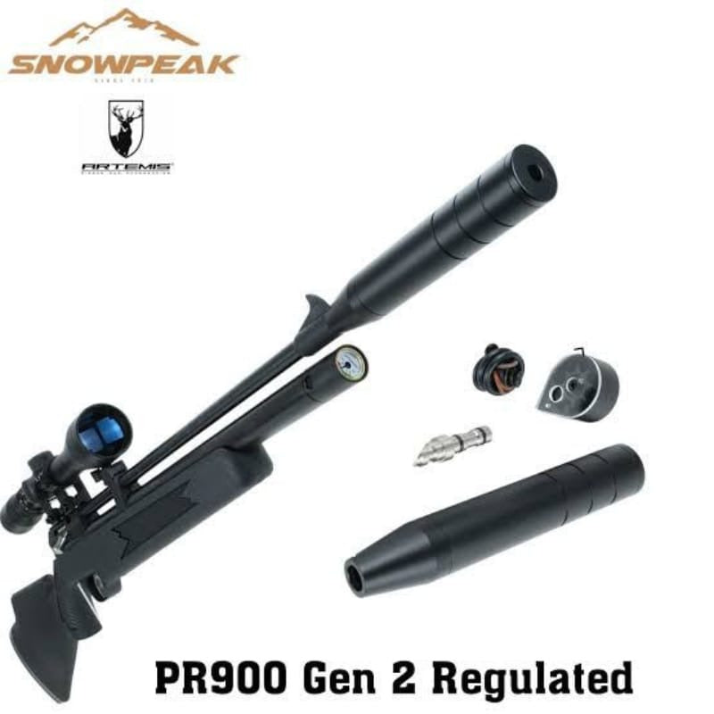 Artemis / SnowPeak Pr900w 5.5 cal Gen 2 Regulated PcP Rifle with Silencer XArmory