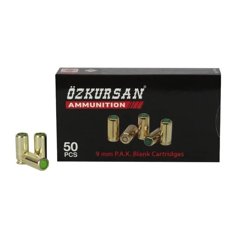 OZKURSAN 9MM P.A.K Blanks Box Of 50 XArmory