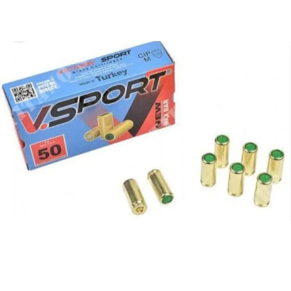 VSport 9MM P.A.K Blanks Box Of 50 XArmory